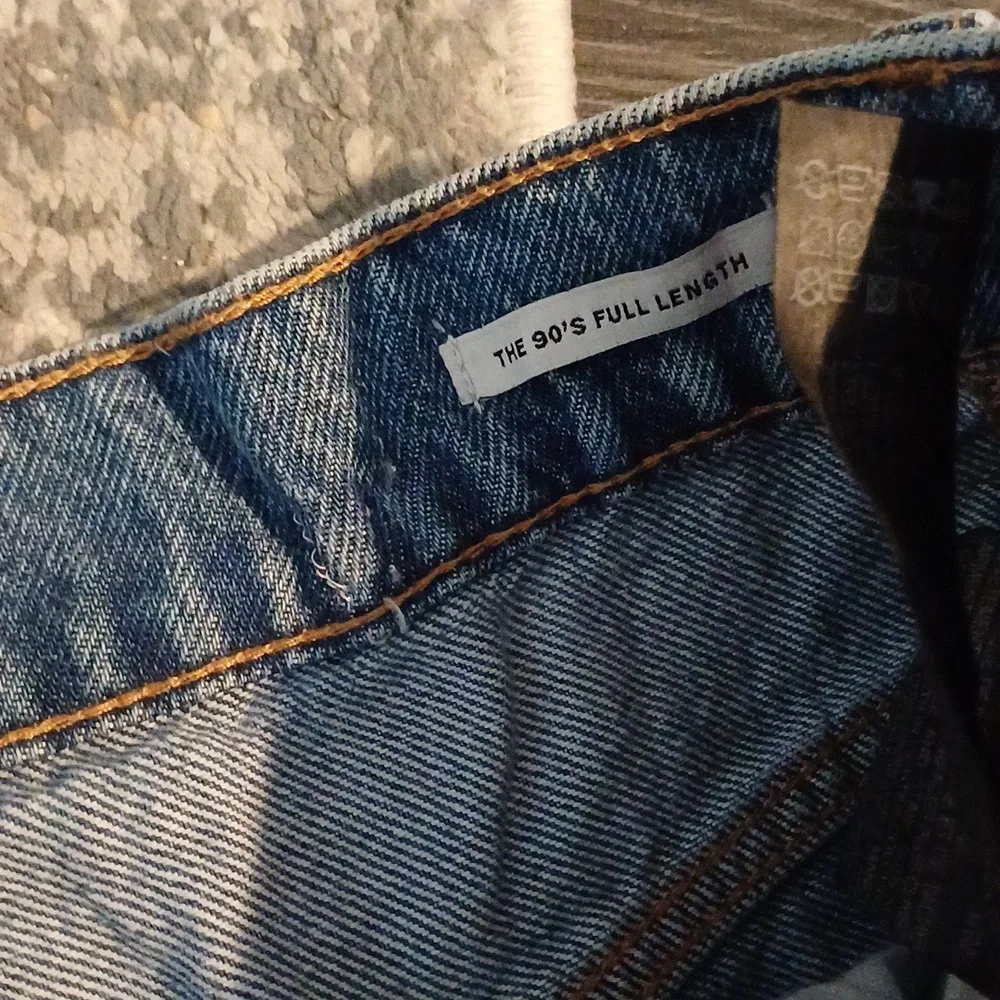 Zara High Rise Blue Jeans - Picture 4 of 12